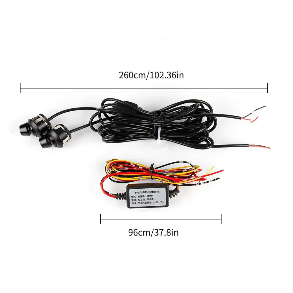 Dynamic Projection Lamps (12V Universal Fit) 🚗✨