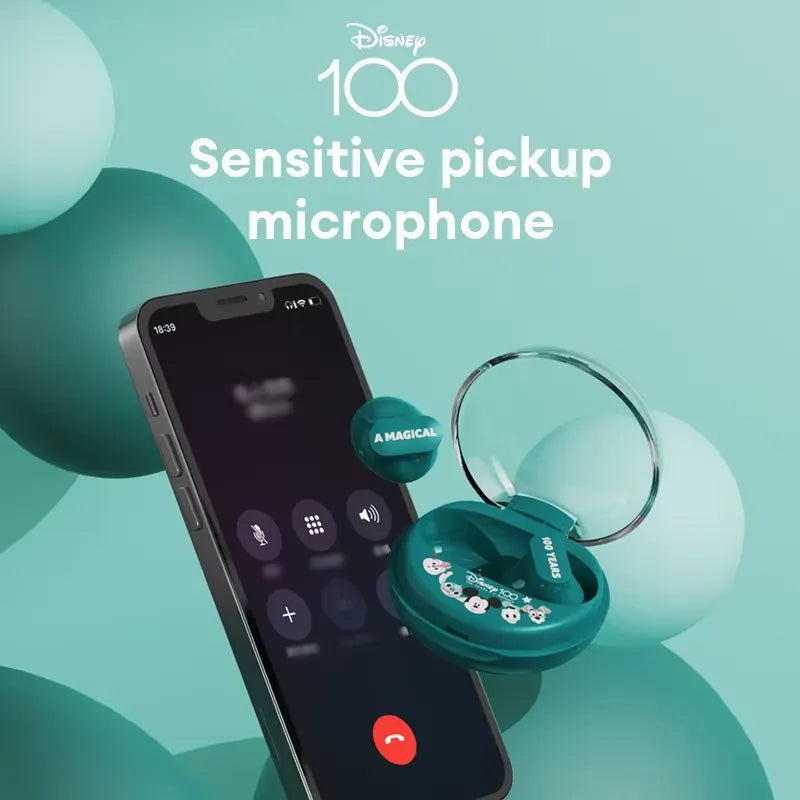 🎧 Disney 100th Anniversary Bluetooth Earbuds (QS-T1 Model) ✨