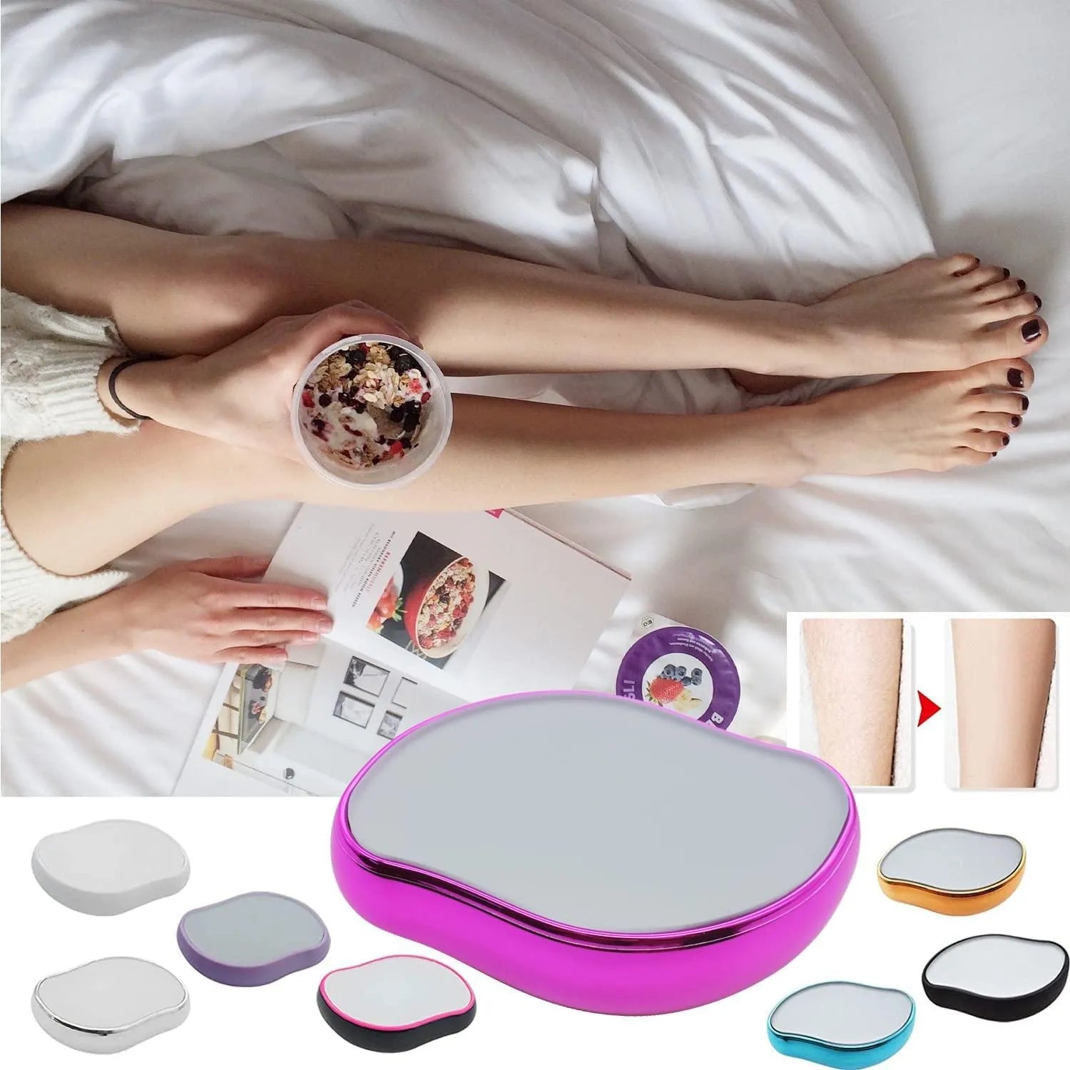 Painless Reusable Hair Remover for Silky Smooth Skin ✨