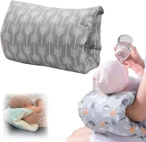 Washable Arm Pillow Cushion for Moms & Babies (Random Design & Color)