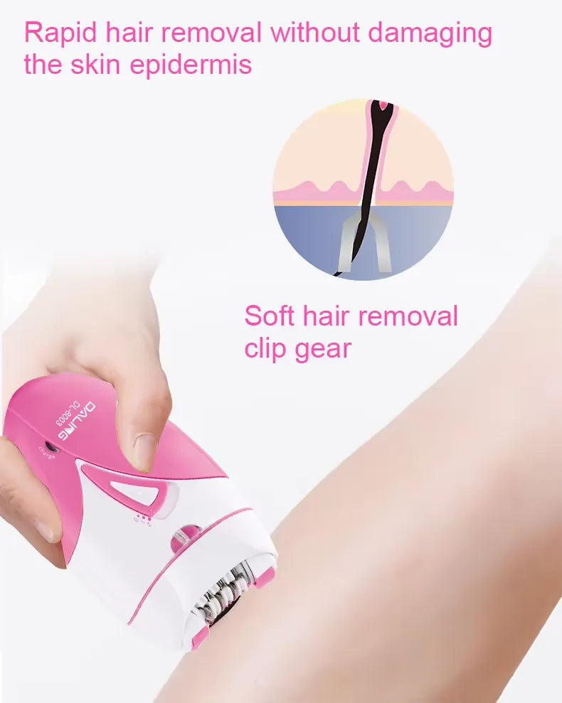Mini Electric Epilator for Smooth, Silky Skin 🌸