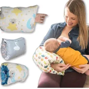 Washable Arm Pillow Cushion for Moms & Babies (Random Design & Color)
