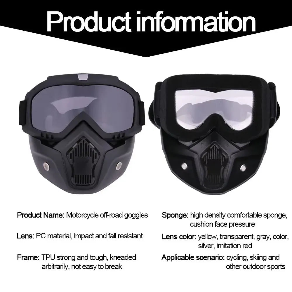 HD Riding Glasses for Dirt Bike, ATV, Motocross & More 🚵‍♂️