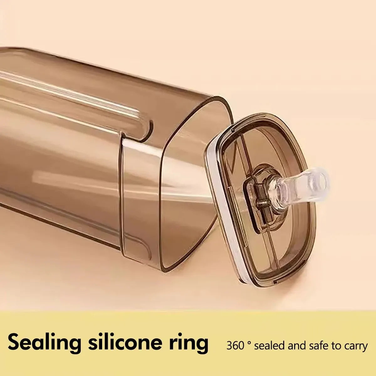 🚌 School Bus Design Kids Water Bottle With Strap – 500ml Leak-Proof Bottle 🎒