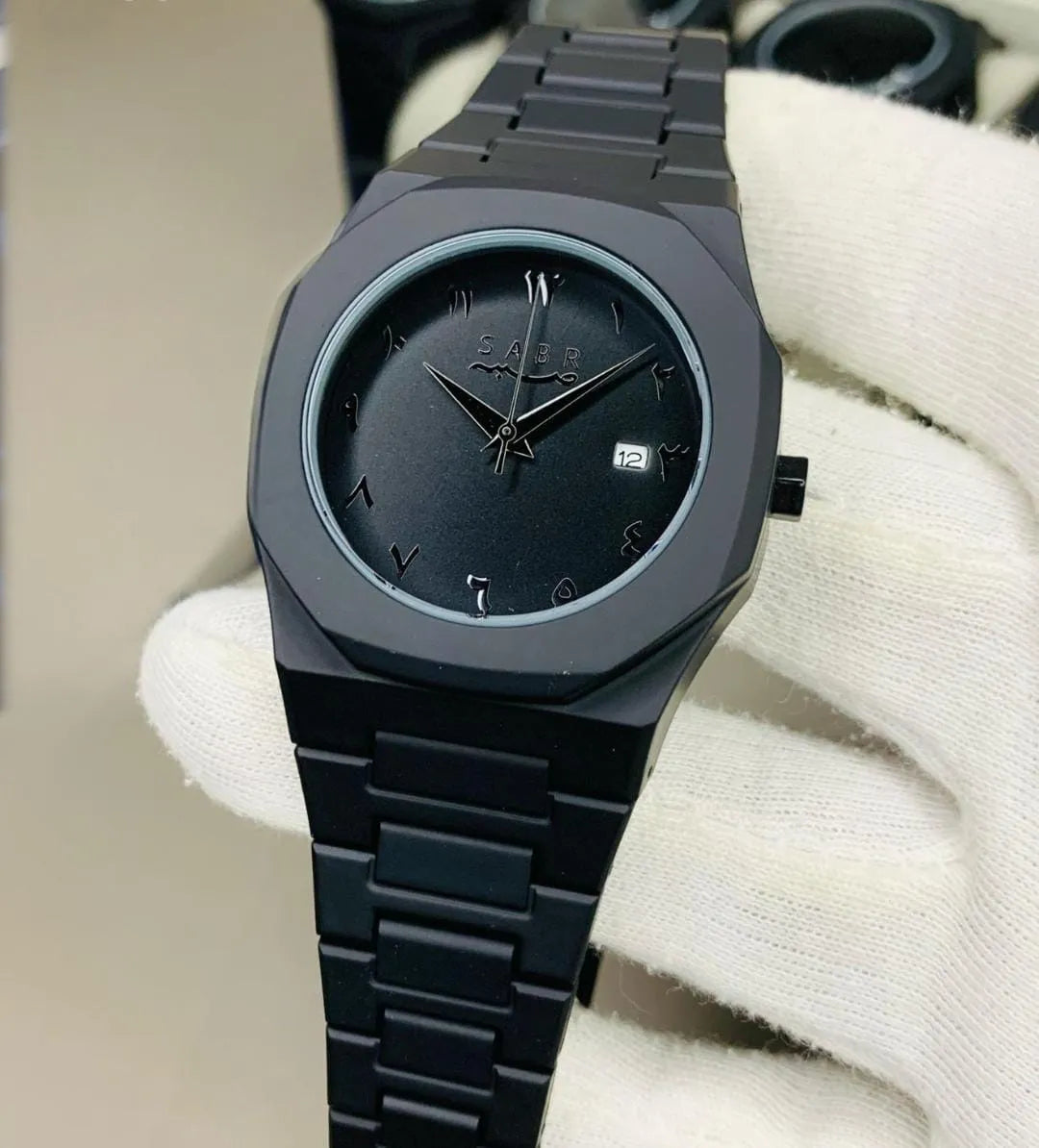 🖤 Full BLACK AURA Quartz Watch – Lightweight, Stylish & Premium Quality ⌚
