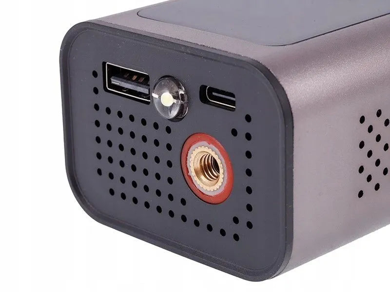 💨 Wireless Electric Air Compressor – 150 PSI / 10 BAR Rechargeable Tire Inflator (Black) 🚗⚡