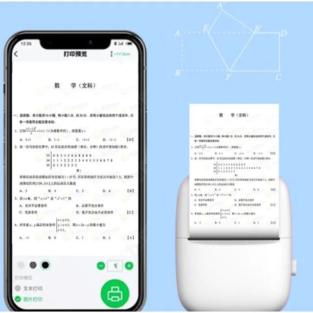 🖨️ Mini Portable Pocket Thermal Printer – Inkless Bluetooth Printer for Notes, Photos & Labels 💡