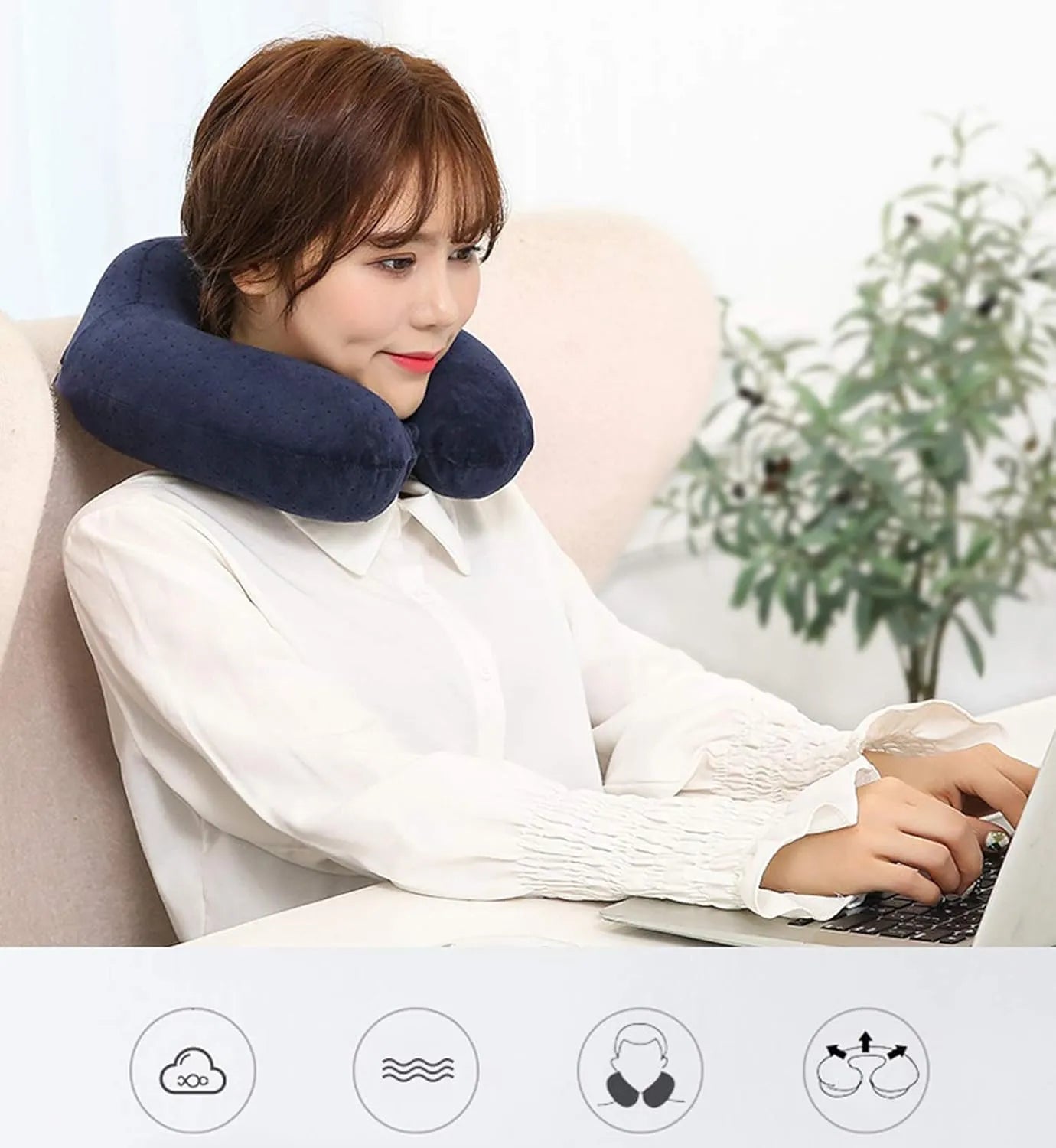 Portable & Soft Support for Sleep ✈️
