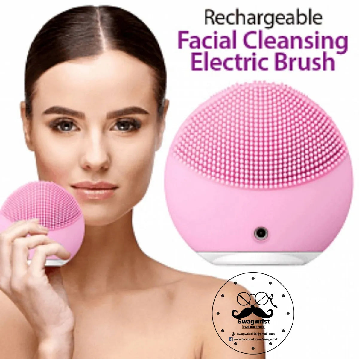 Rechargeable, Waterproof & Gentle for All Skin Types 💖