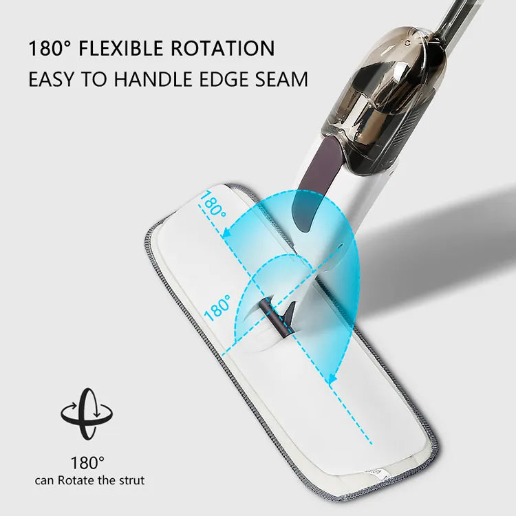 🧼✨ Microfiber Water Spray Mop – 360° Magic Cleaner for Effortless Home Cleaning! 💧🩵