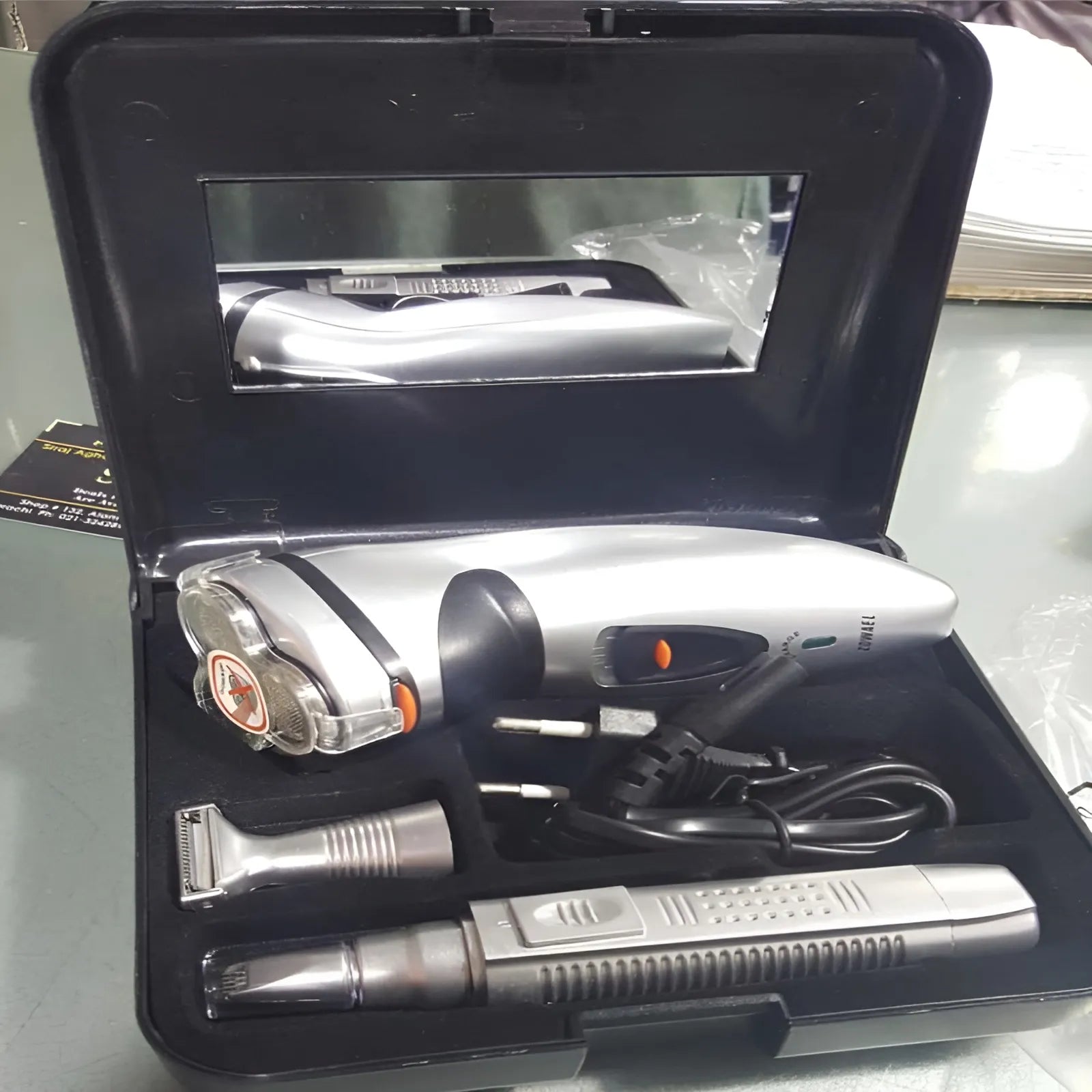 Portable Shaver, Trimmer & Groomer 🔋💪