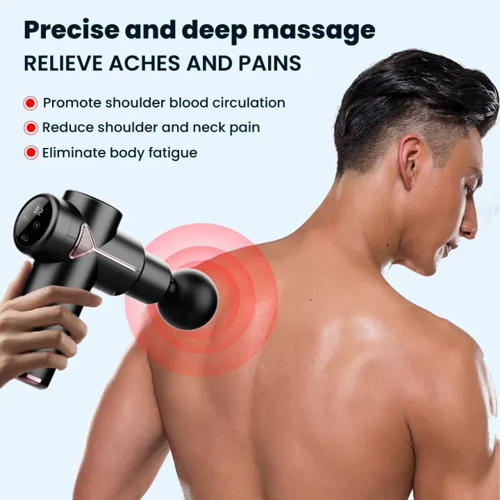 Deep Tissue Pain Relief Massager 🔋 (Random Color)