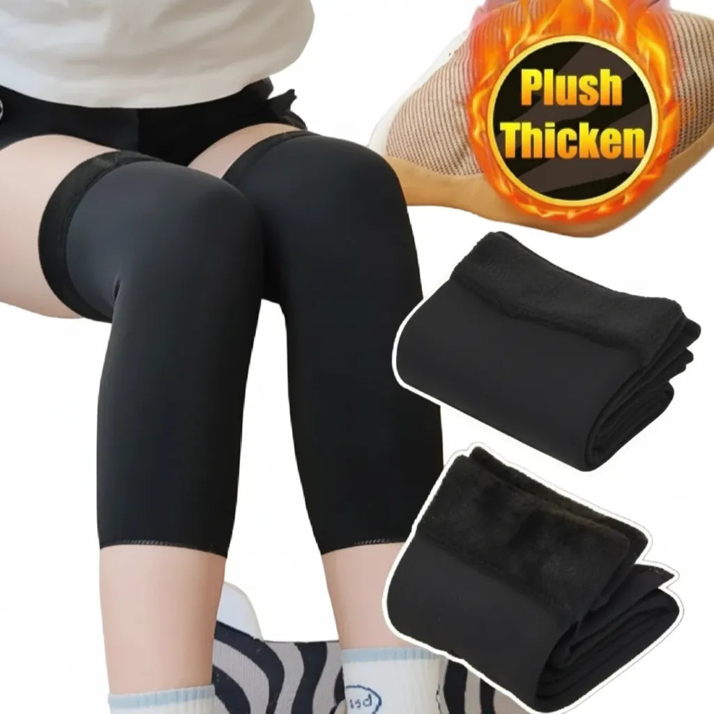 🧦 1 Pair Thermal Wool Knee Brace Sleeves – Warm Winter Support & Pain Relief ❄️