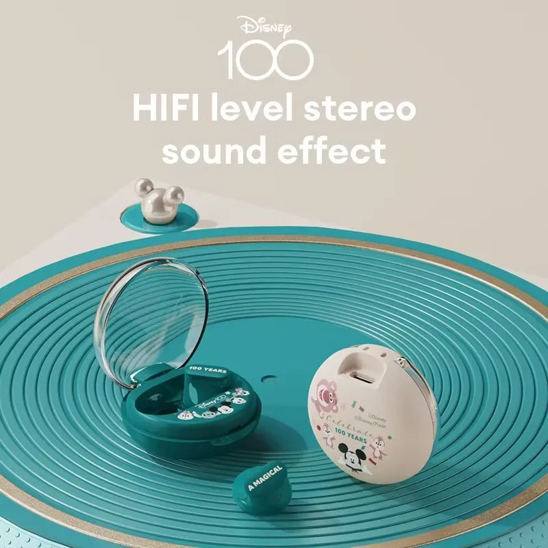 🎧 Disney 100th Anniversary Bluetooth Earbuds (QS-T1 Model) ✨