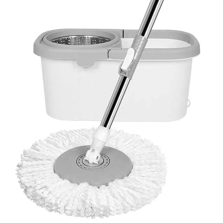 🧹 Microfiber Mop and Bucket Set – Sparkling Floors Made Easy