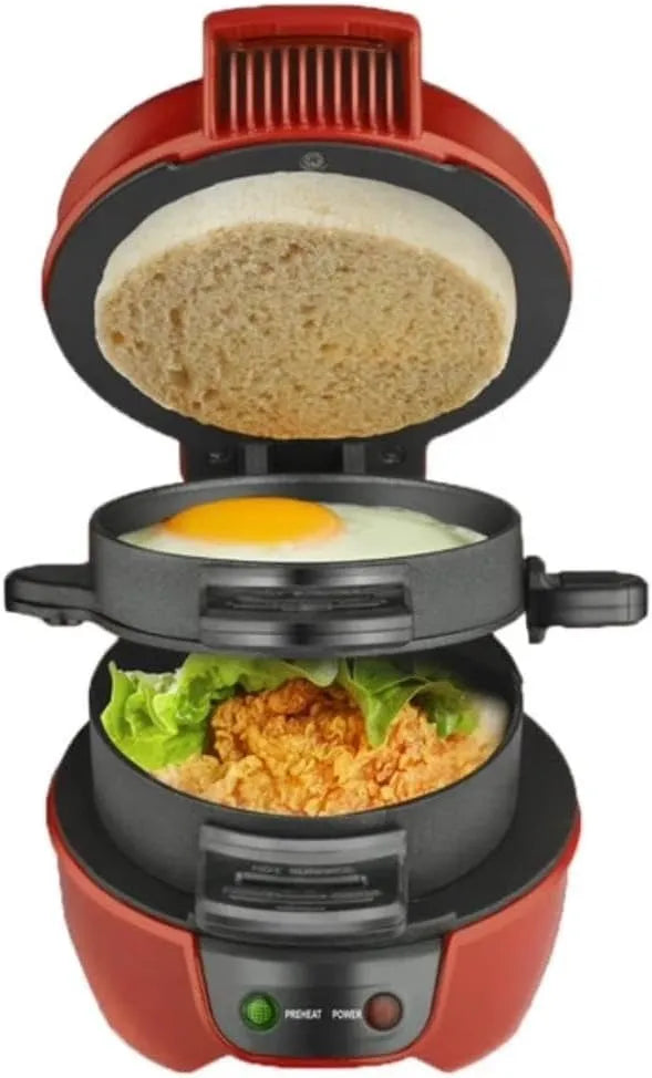 🍔 Multifunctional Burger Press Machine – Home Cooking Made Easy