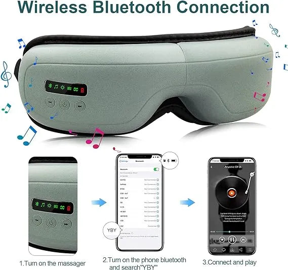 👀⚡ Electric Smart Eye Massager – Relax, Refresh & Revive 💖✨