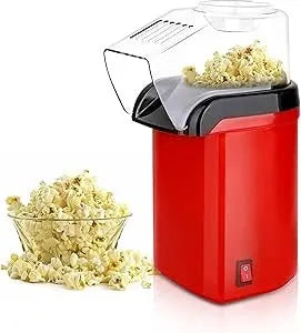 🍿 Mini Home Popcorn Maker with Measuring Cup & Removable Lid