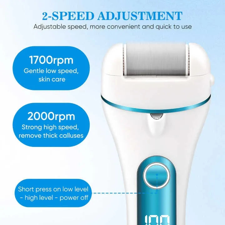 🌸👣 Electric Foot File Grinder – Baby-Soft Feet Anytime ✨💆‍♀️