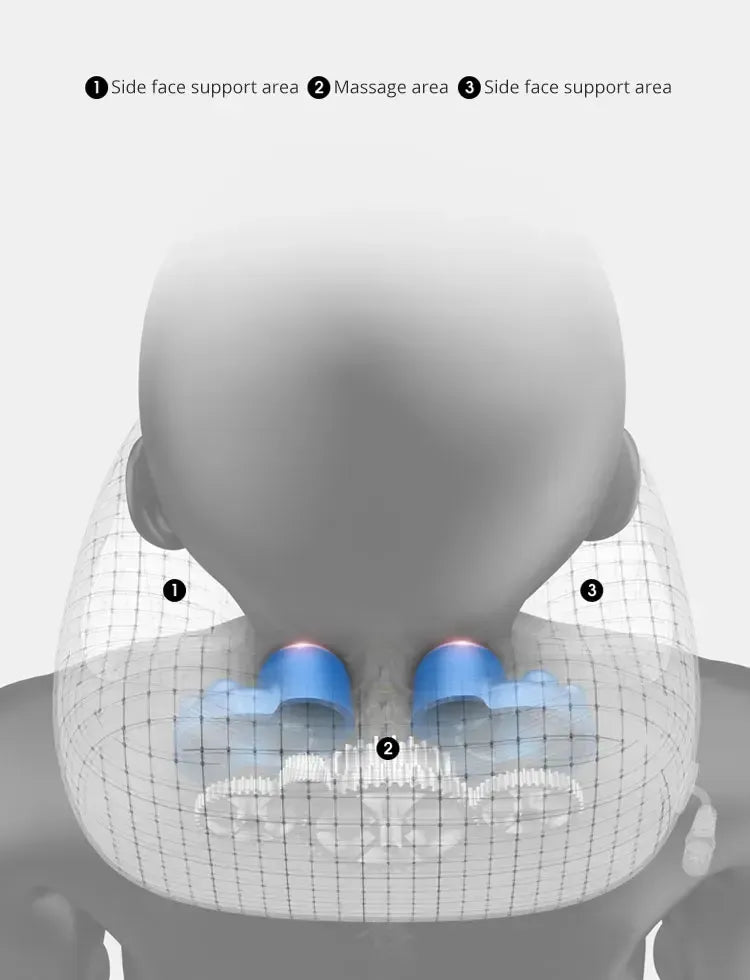 Vibration Massage for Neck, Shoulder & Cervical Relief 🔋