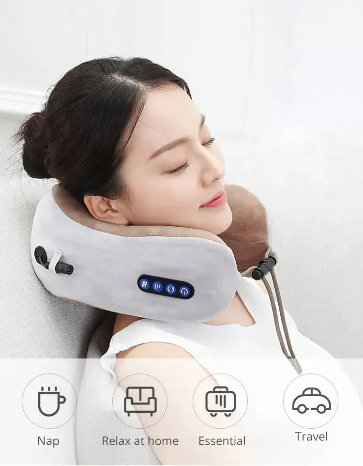 Vibration Massage for Neck, Shoulder & Cervical Relief 🔋