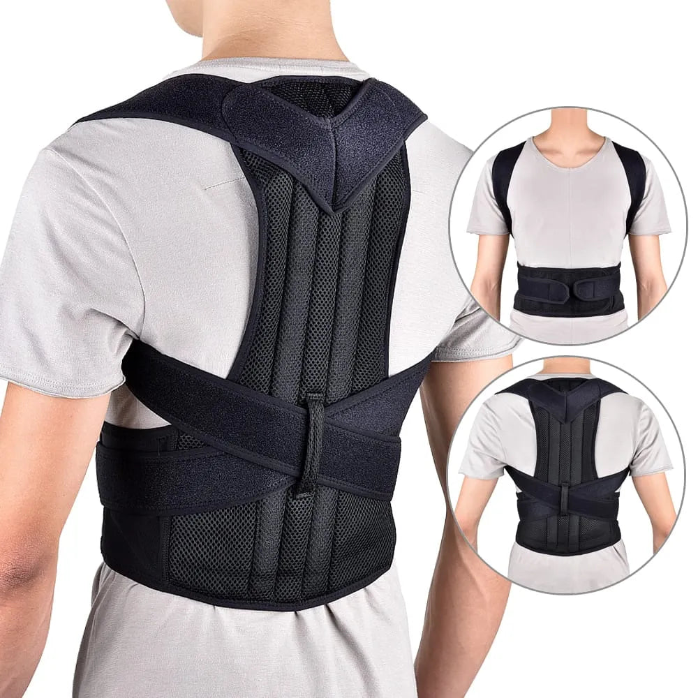 💪🌟 Back Pain Relief Posture Corrector Belt – Supportive, Adjustable & Comfortable 💖