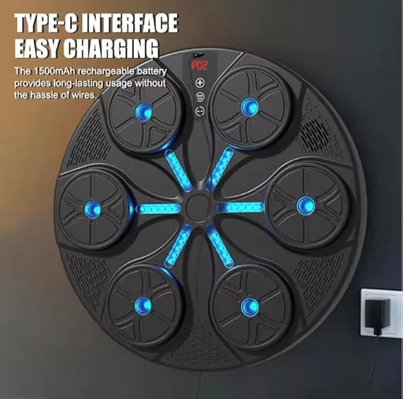 🥊🎶 Music Boxing Machine – Train, Play & Relieve Stress with Beats ⚡✨