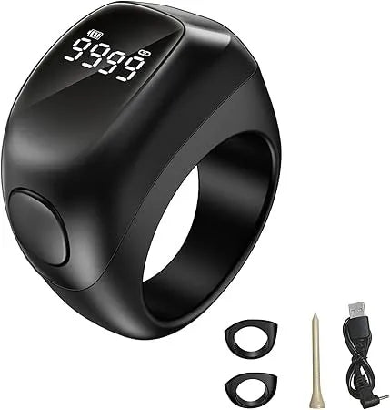 📿 Smart Tasbih Zikr Ring – Portable Digital Prayer Counter 🌙✨
