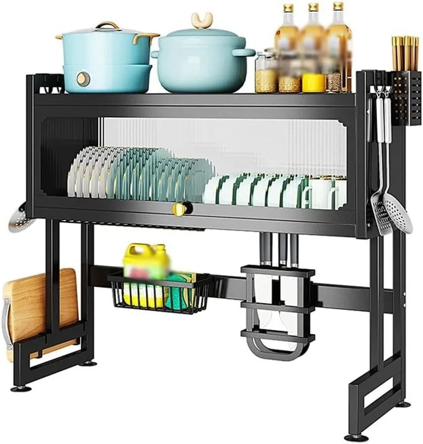 🏡 Kitchen Sink Shelf with Cabinet Door 🍽️✨