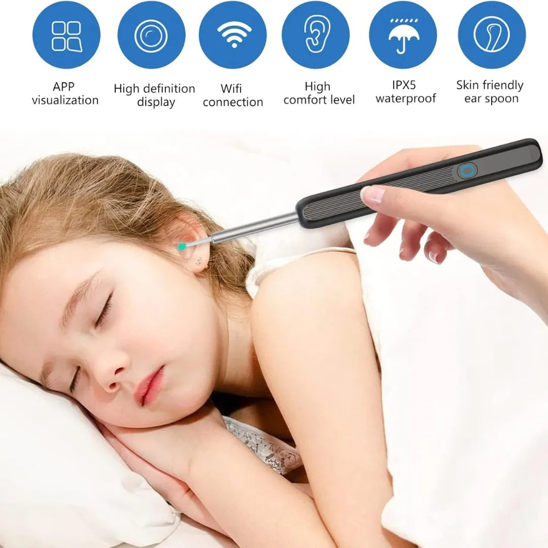 👂💧 Waterproof Ear Wax Removal Cleaner Kit – Safe & Gentle Cleaning ✨