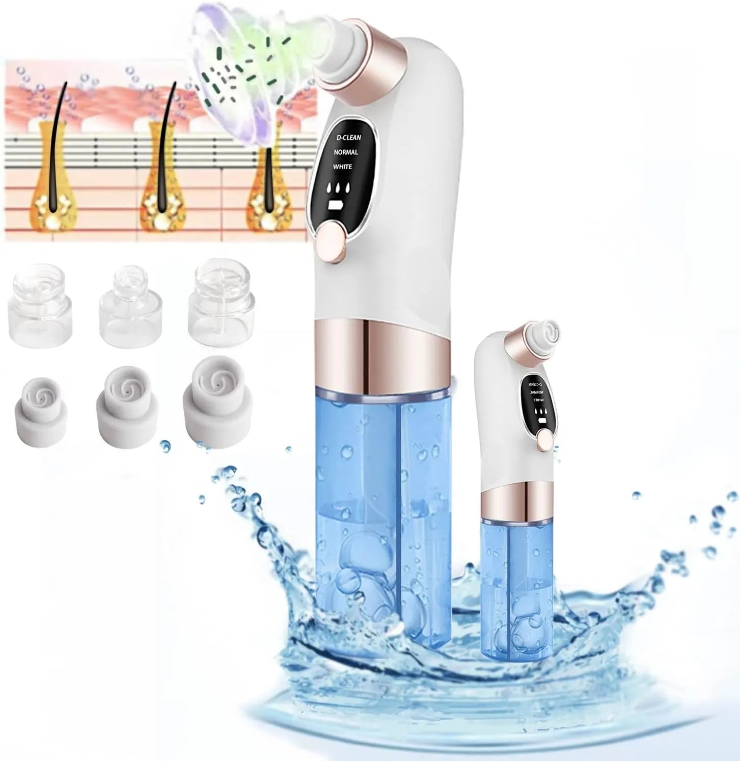 🌸✨ Blackhead Remover – Clear Skin in Minutes 💖🧖‍♀️