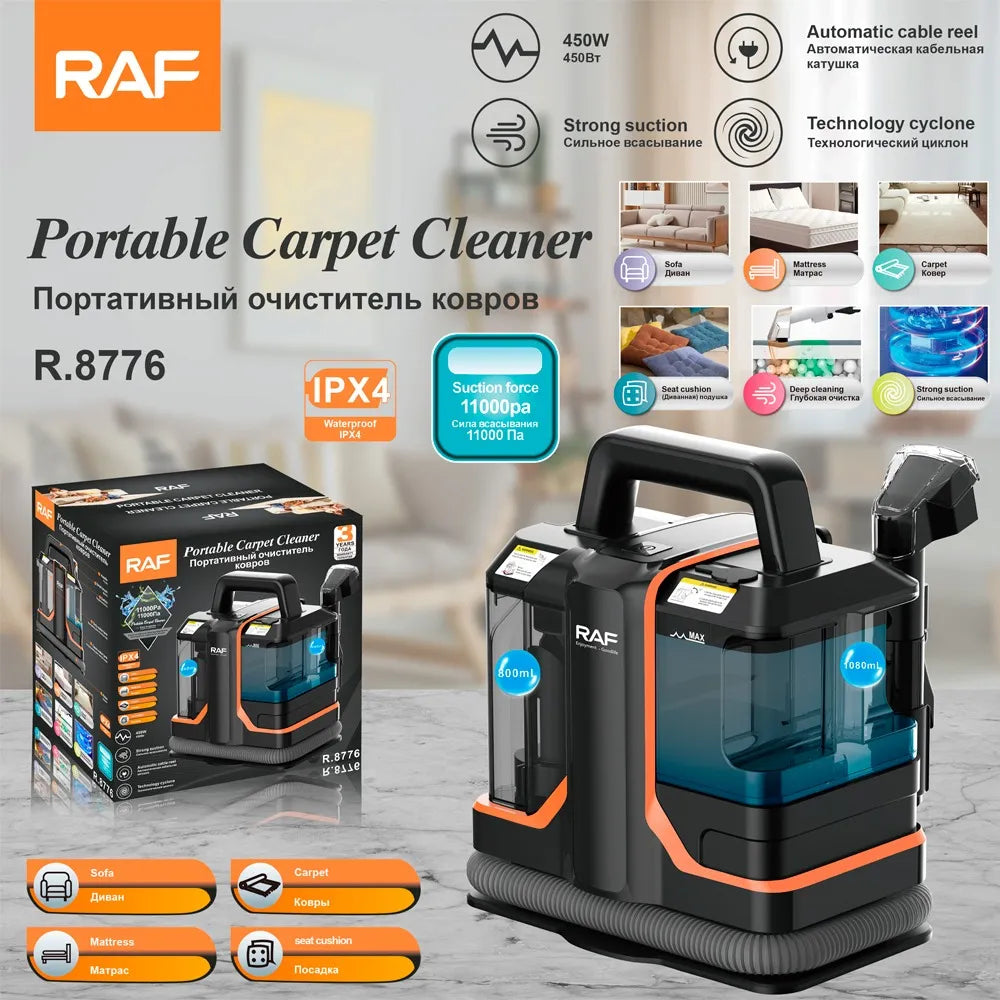 🧼✨ Portable Carpet Cleaner – Quick & Easy Stain Removal 💎🚀