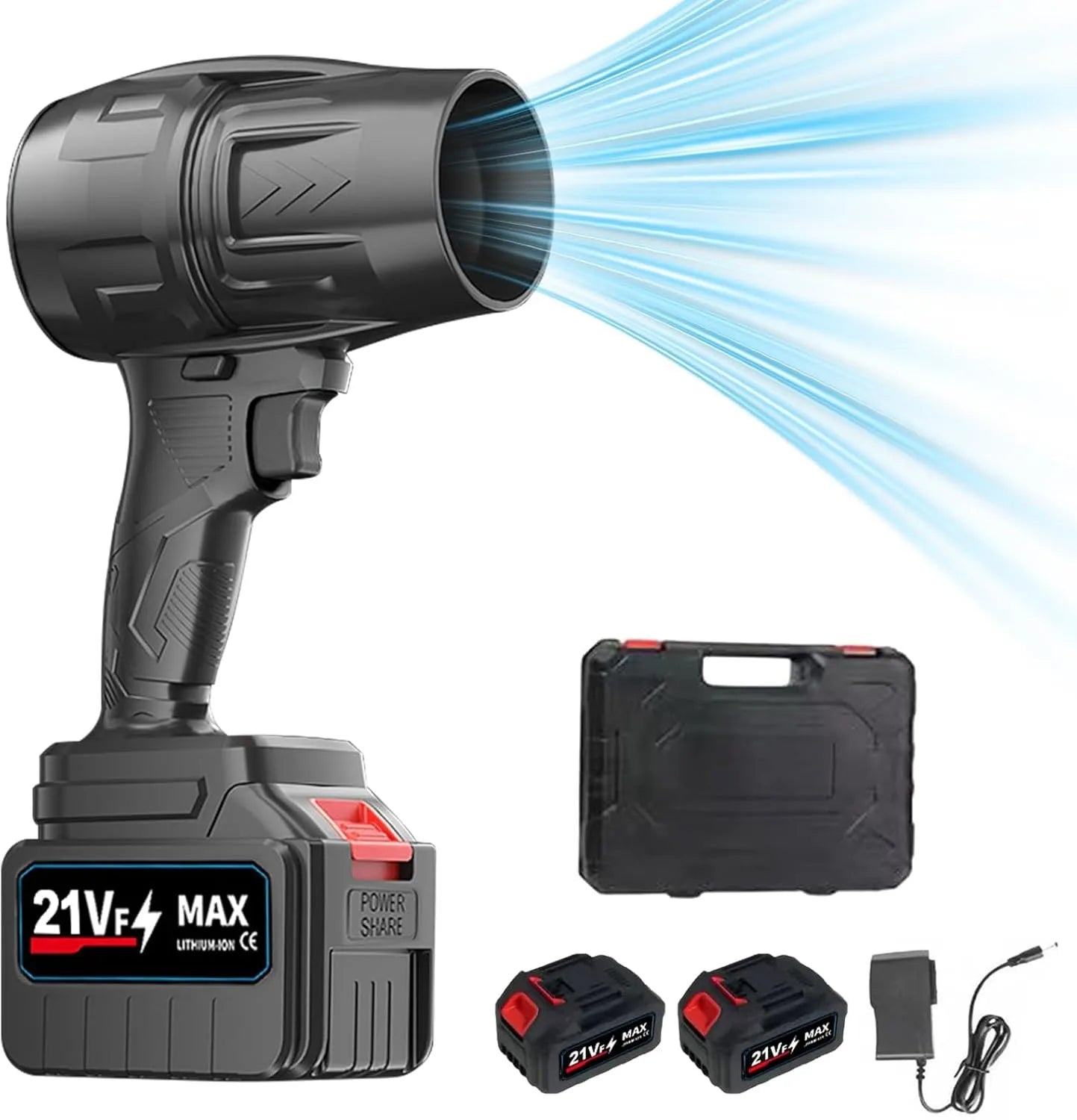 💨 Jet Blower with Charger & 2 x Battery – Powerful & Portable Cleaning