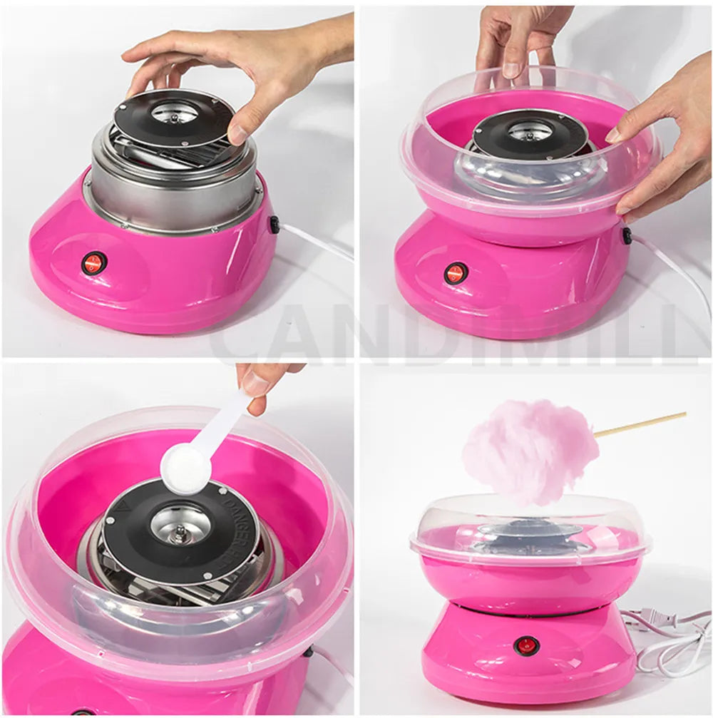 🍭 Portable Cotton Candy Machine For Kids 🎉