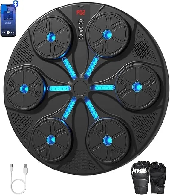 🥊🎶 Music Boxing Machine – Train, Play & Relieve Stress with Beats ⚡✨