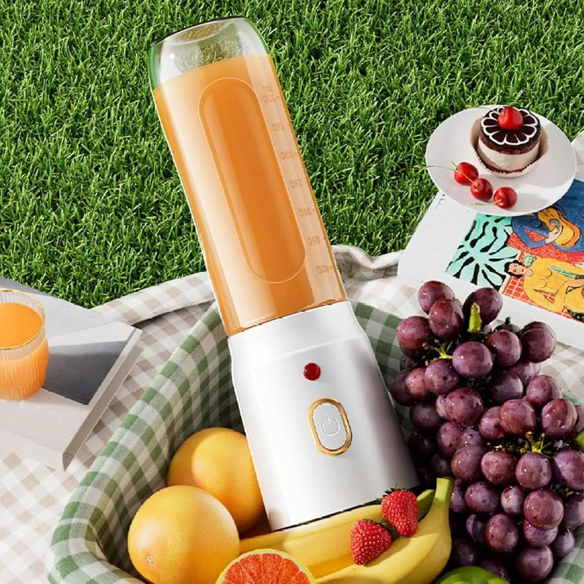 🍹 Portable Blender for Shakes & Juice – USB Rechargeable Mini Juicer