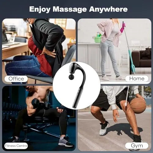 💆‍♂️ U-Shaped Massage Gun – Deep Tissue Relief with Extended Handle ⚡