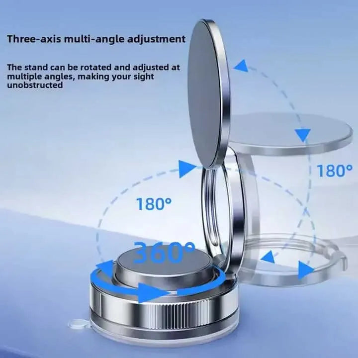 📱✨ Vacuum Suction Foldable Mobile Phone Holder – 360° Flexible! 🔄🚗