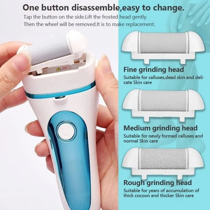 🌸👣 Electric Foot File Grinder – Baby-Soft Feet Anytime ✨💆‍♀️