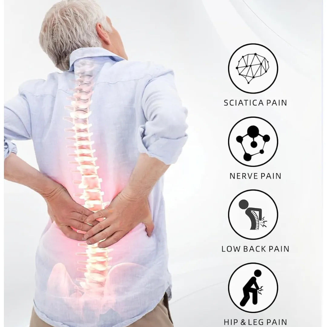 🌟 Intelligent Sciatica Pain Relief Massager – 4-in-1 Therapy