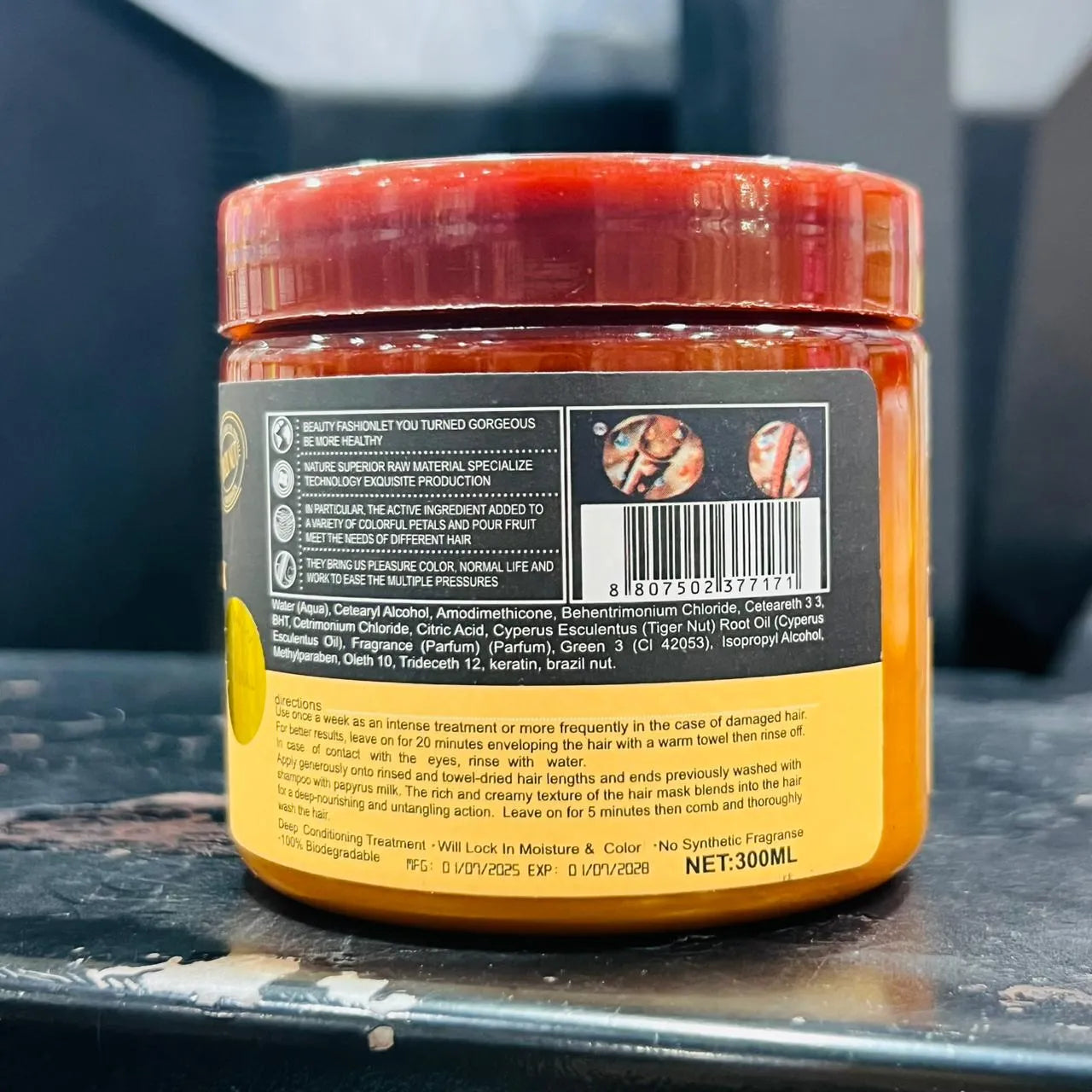 💇‍♀️✨ Keratin Hair Mask Treatment – Deep Repair, Shine & Smoothness in Every Strand 💖