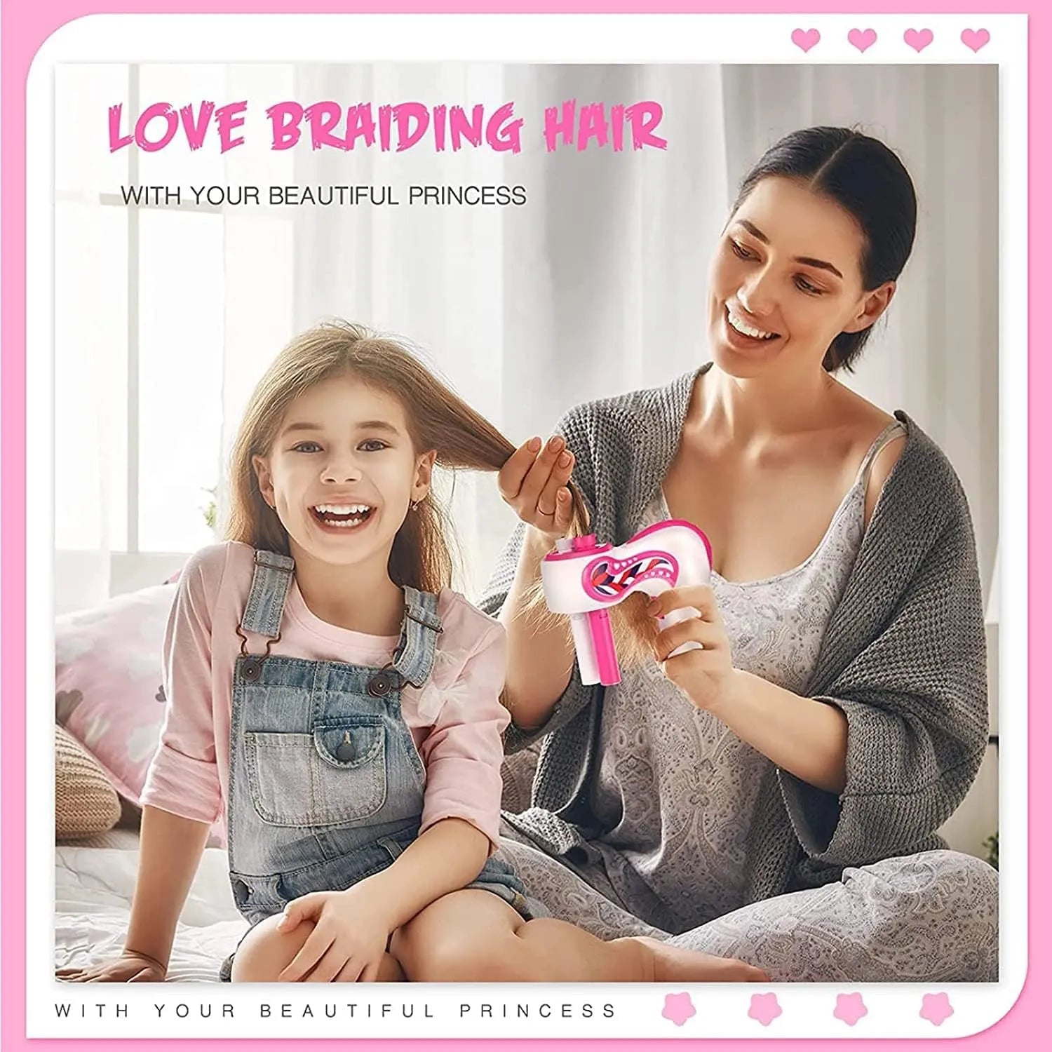 💖✨ Automatic Hair Braider – Quick, Fun & Stylish Braids 💇‍♀️🌸