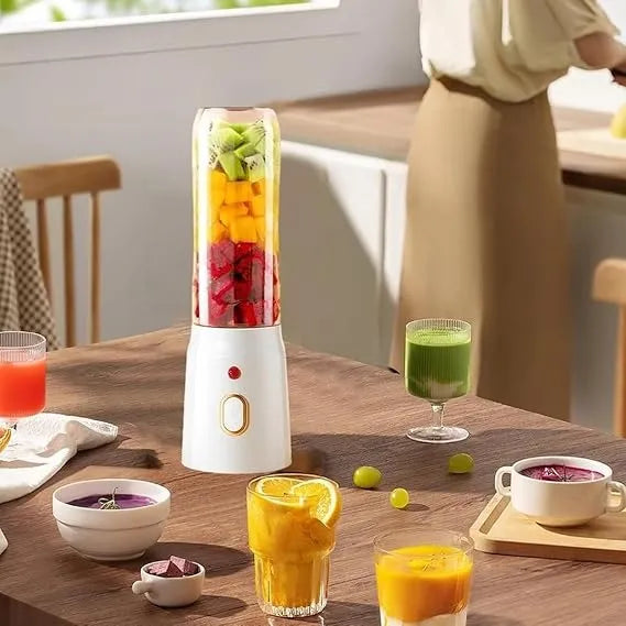 🍹 Portable Blender for Shakes & Juice – USB Rechargeable Mini Juicer