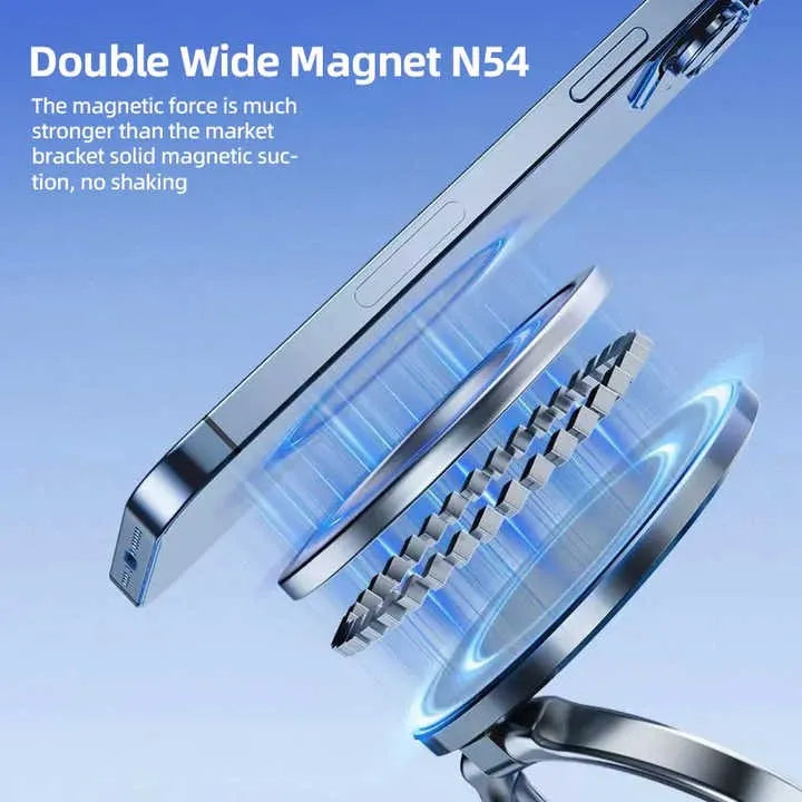📱✨ Vacuum Suction Foldable Mobile Phone Holder – 360° Flexible! 🔄🚗