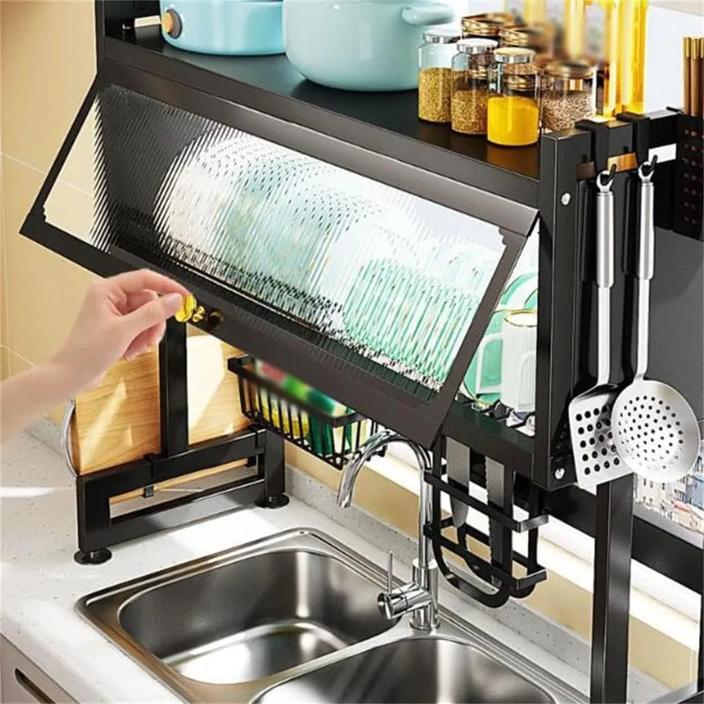 🏡 Kitchen Sink Shelf with Cabinet Door 🍽️✨