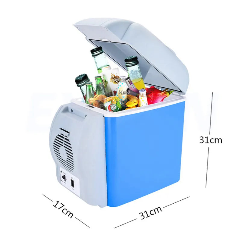 🚙 Car Mounted Refrigerator – 7.5L Portable Cooler & Warmer ✨
