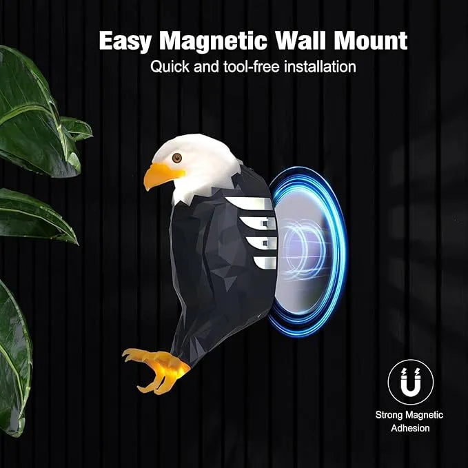 🦅 Eagle Wall Light – Lifelike Bald Eagle Lamp