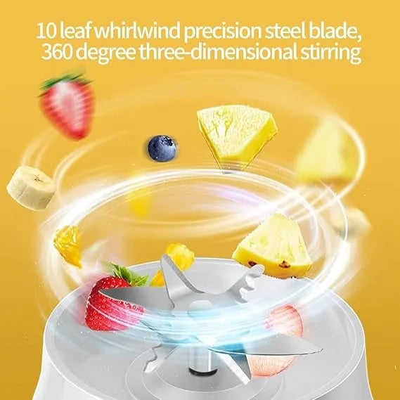 🍹 Portable Blender for Shakes & Juice – USB Rechargeable Mini Juicer