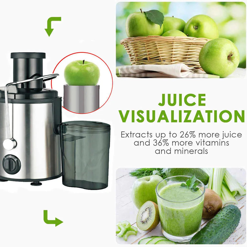 🥤✨ RAF R.2805 Electric Juice Extractor – 500W Power Juicer 🍎🍊🍓