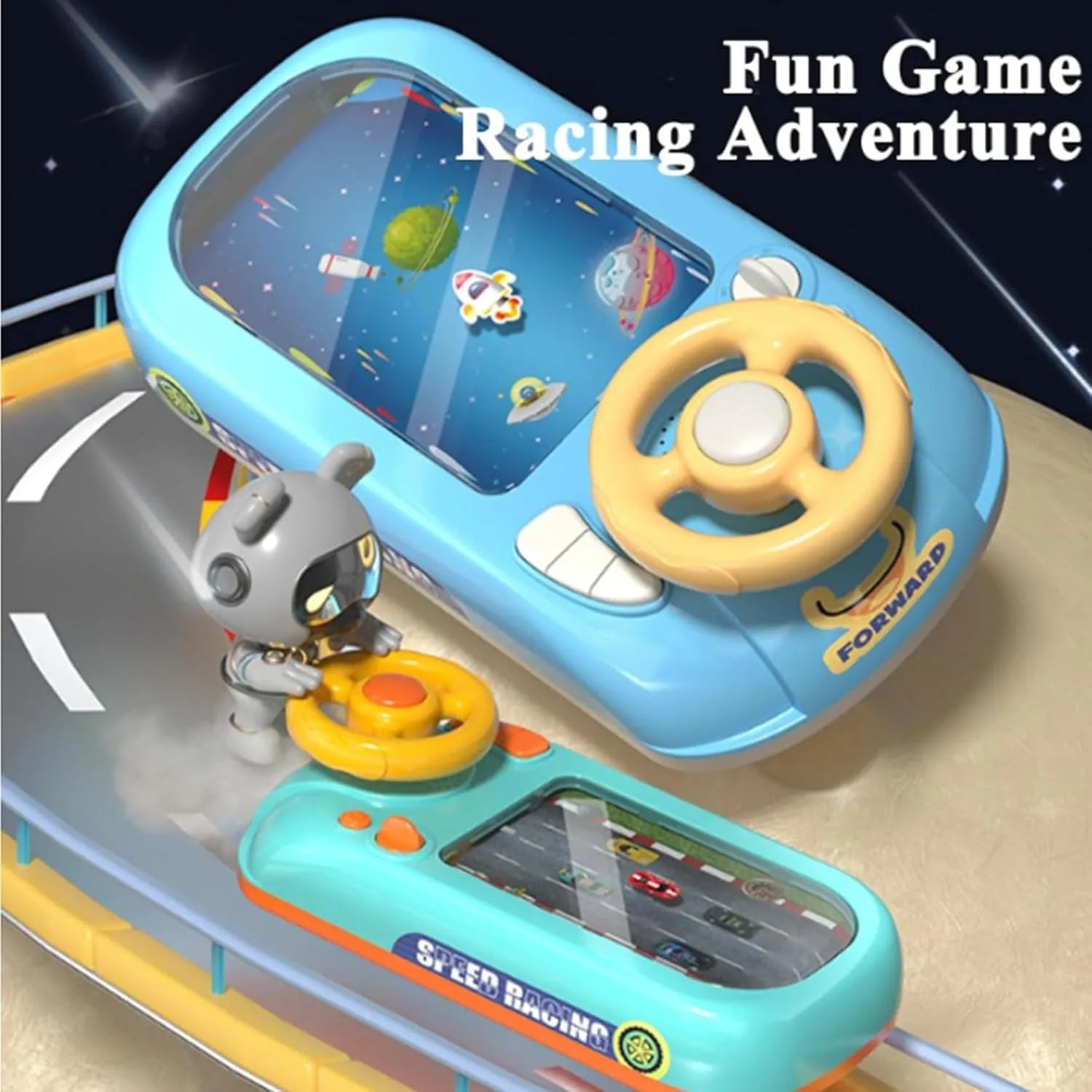 🚗🎮 Steering Wheel Toy – Fun Driving Experience for Kids 🌈✨